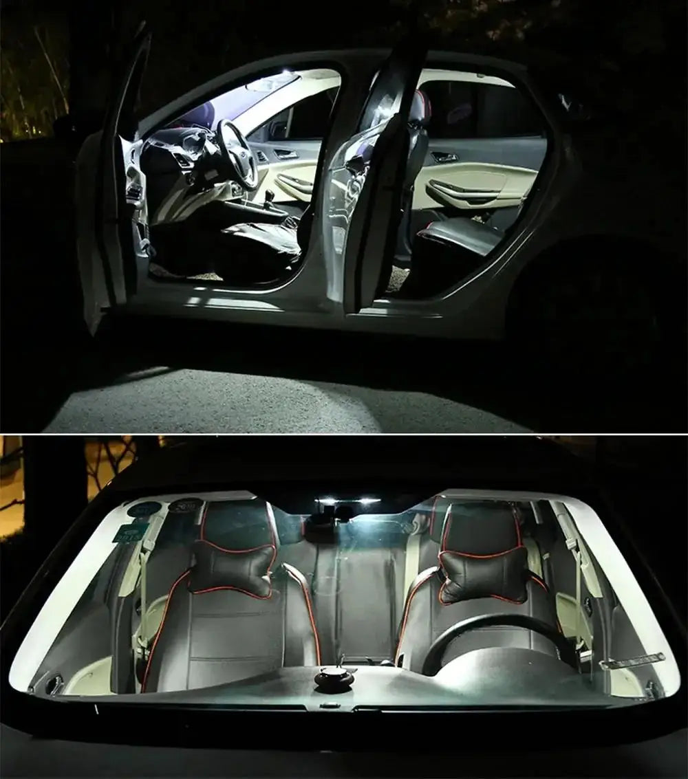 2PCS Car Interior LED Reading Light C5W C10W Festoon Canbus 