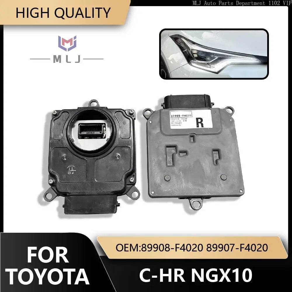 LED Headlight Control Module For Toyota C-HR NGX10 Headlight LED Driver Module Ballast Car Accessories
