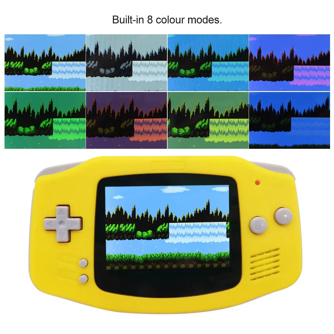 HISPEEDIDO Pre-Laminated V5 HD 720x480 Drop-in Screen For GB