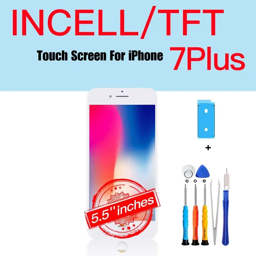 PINZHNEG High Quality Screen LCD OEM For iPhone SE 2020 8 PLUS 6 6S 7 Plus Display Incell Replacement Screen 10 Years Warranty