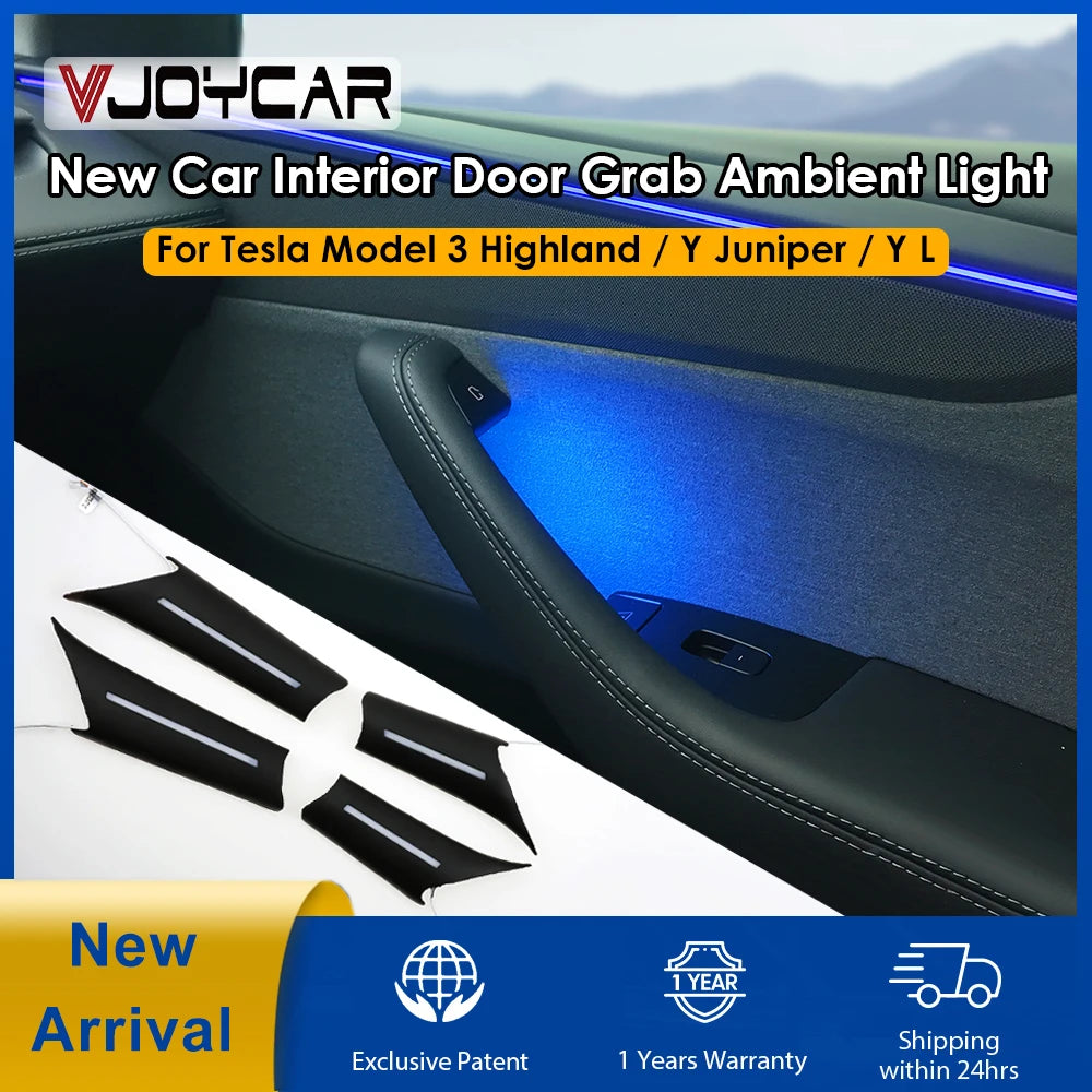 New Model Y Juniper Door Handbar Ambient Light New Model 3 H