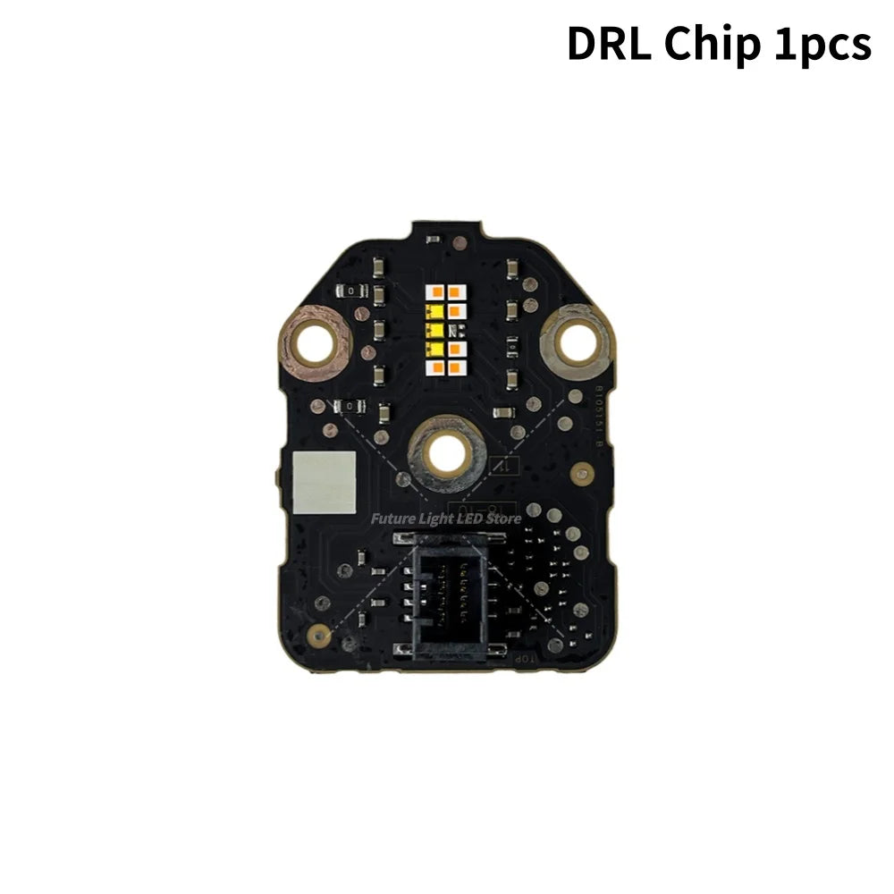 LED Headlight Tubes Daytime Running Lights Light Guide Plate Angel Eye Lightsource DRL Chips Boards for Volvo