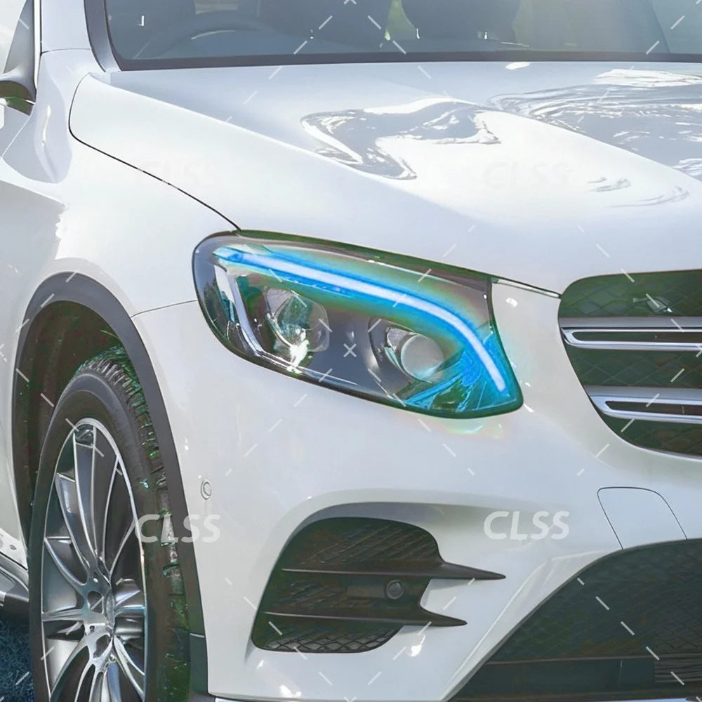DRL LED Boards Lightsource For Mercedes-Benz GLC W253 GLC250 GLC200 2016-2019 High Spec Headlight Daytime