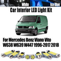 LED Interior Light Kit for Mercedes W639 W638 W447 1996-2018 - Canbus Error-Free Interior Bulbs