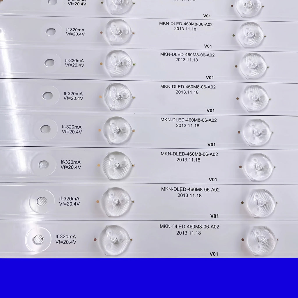 LED Backlight Strip for 10pcs LED Backlight Strip For K46DLM2F MKN-DLED-460M8-06-A02 MKN-DLED-46M8W-06-A01