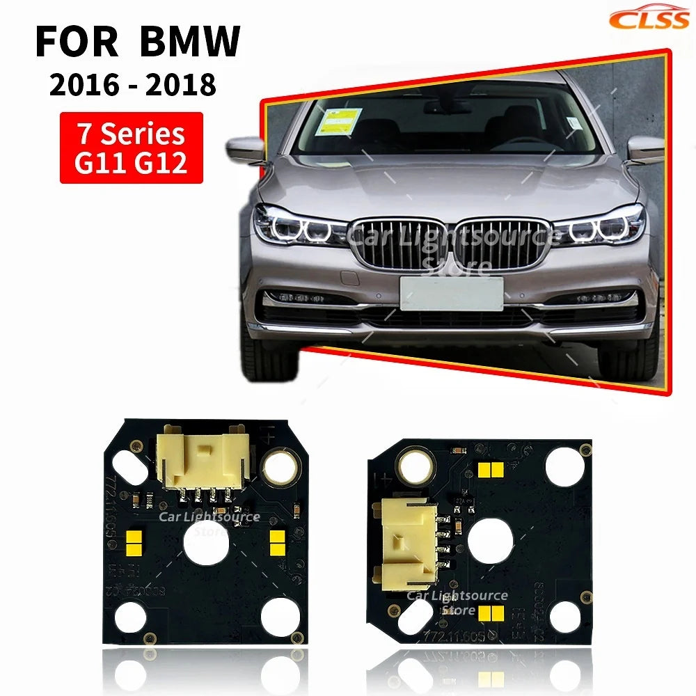 Angel Eye DRL Board Lightsource For BMW 7 Series G11 G12 2016-2018 LED Headlight Daytime Running Light Module