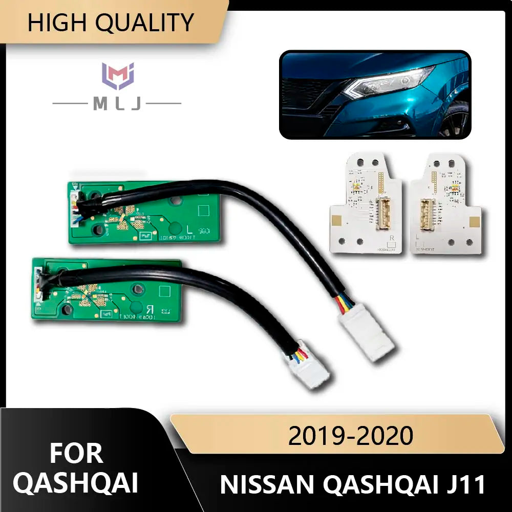 DRL Boards Daytime Running Light Angel Eye Module Car Accessories for Nissan J11 2017-2021