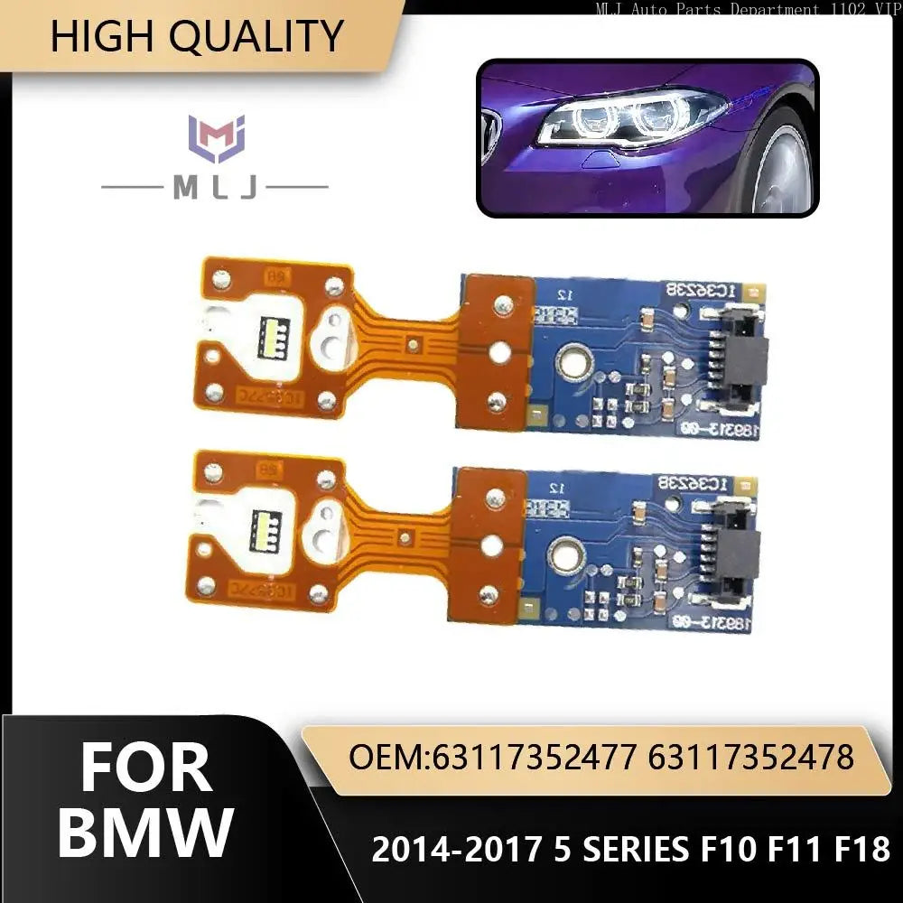 LED Headlight White LightCar Chip 63117352477 for BMW F11 F18 F10 2014-2017