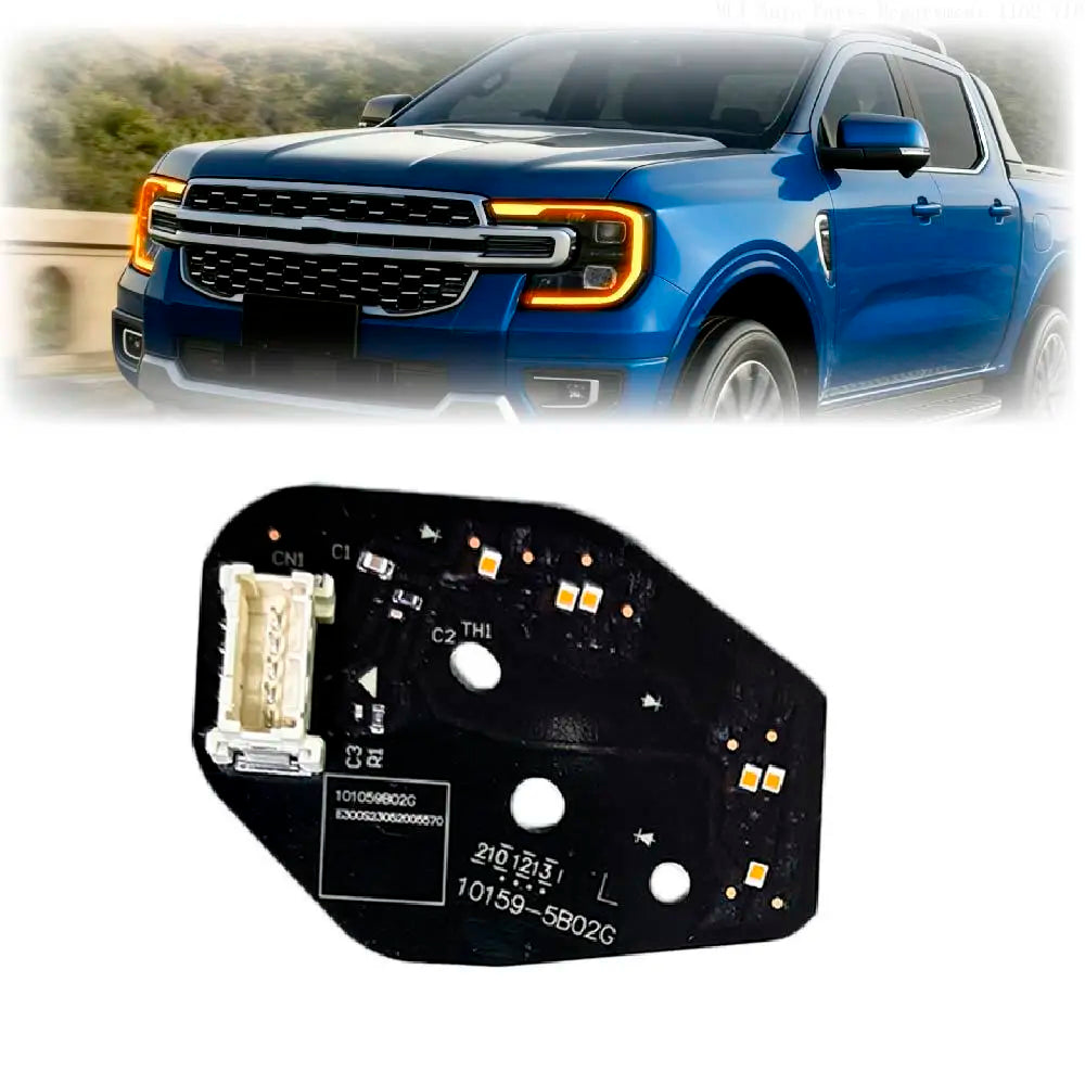 Headlight Amber Yellow Angel Eyes Daytime Running Lights Chip DRL Module Car Accessories for Ford T9