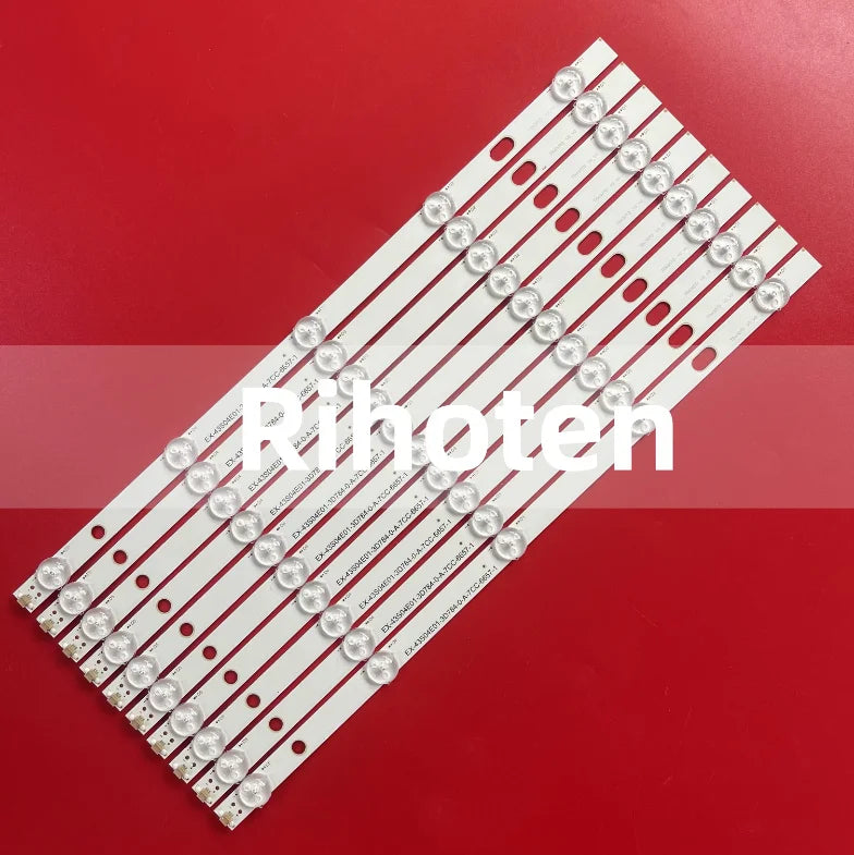 LED Backlight Strip for TB4307D V0_00 EX-43S04E01-2B753 MT43W MT43W-267C3 861A3 A B 26723 P430HVF01.0