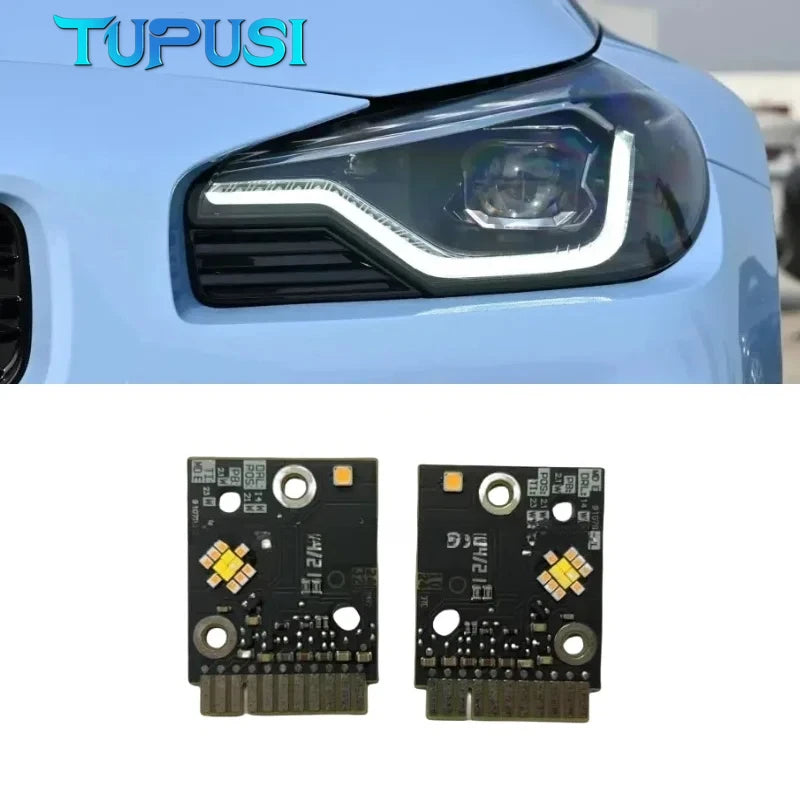 DRL LED Board for 2022 2023 BMW 2 Series M2 LCI G42 G87 M240i CSL LED Daytime Running Light Turn Signal