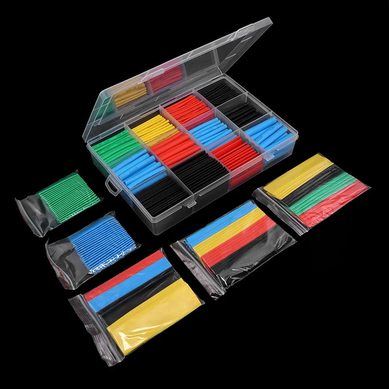 2 1/ 3 1/4 1 Shrinkage Tubing Kit 73 900pcs Cable Repair Pro