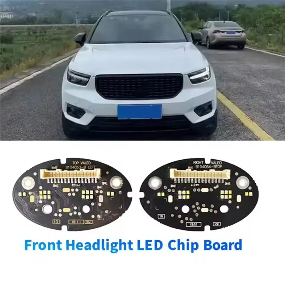 DRL Modules LED Headlight Angel Eyes Replacement Lamp Board for Volvo XC40 S40 2020-2022 Daytime Running