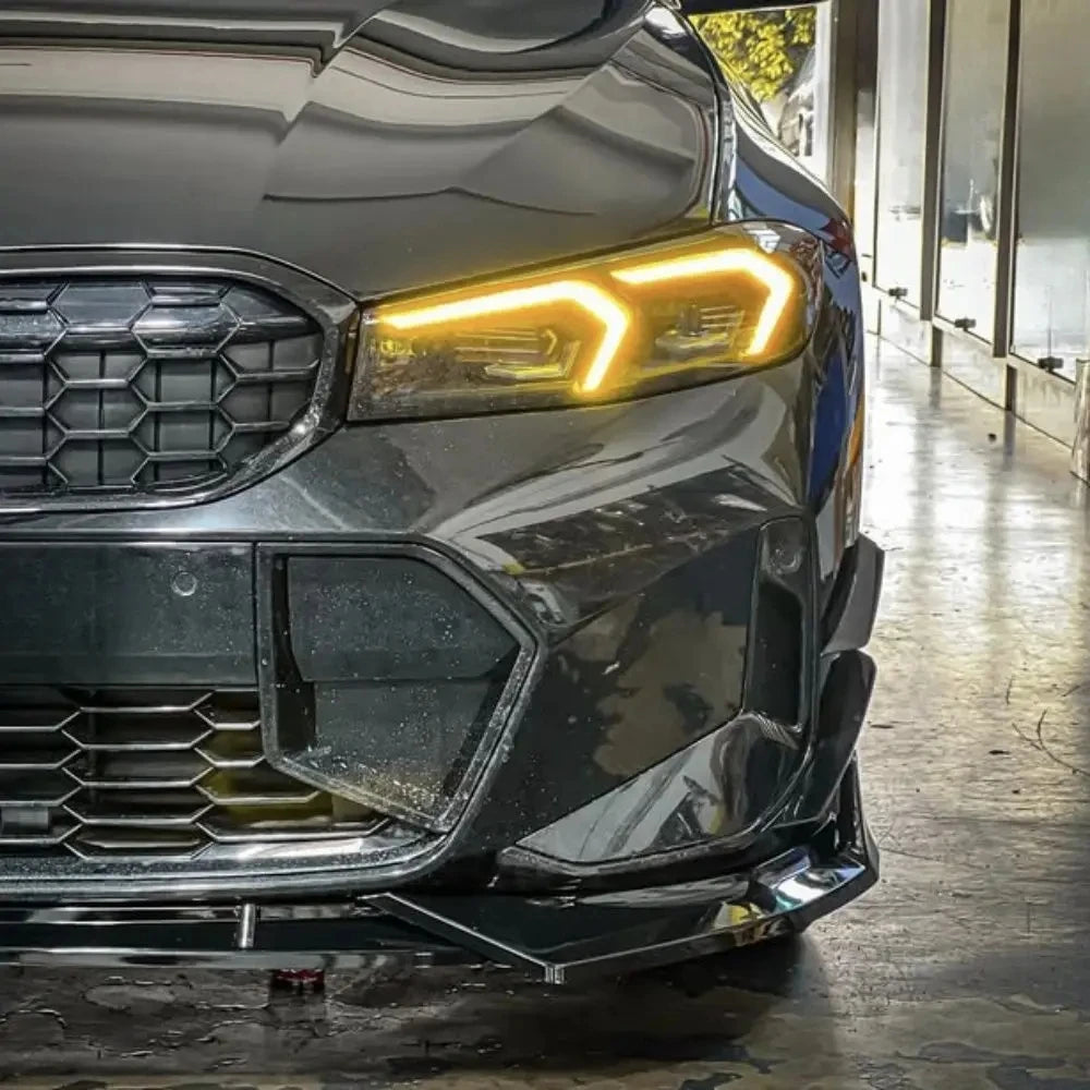 DRL Lemon Yellow LED Panel Superbright Laser Daytime Running Lights Yellow Headlight DRL Module for BMW G28