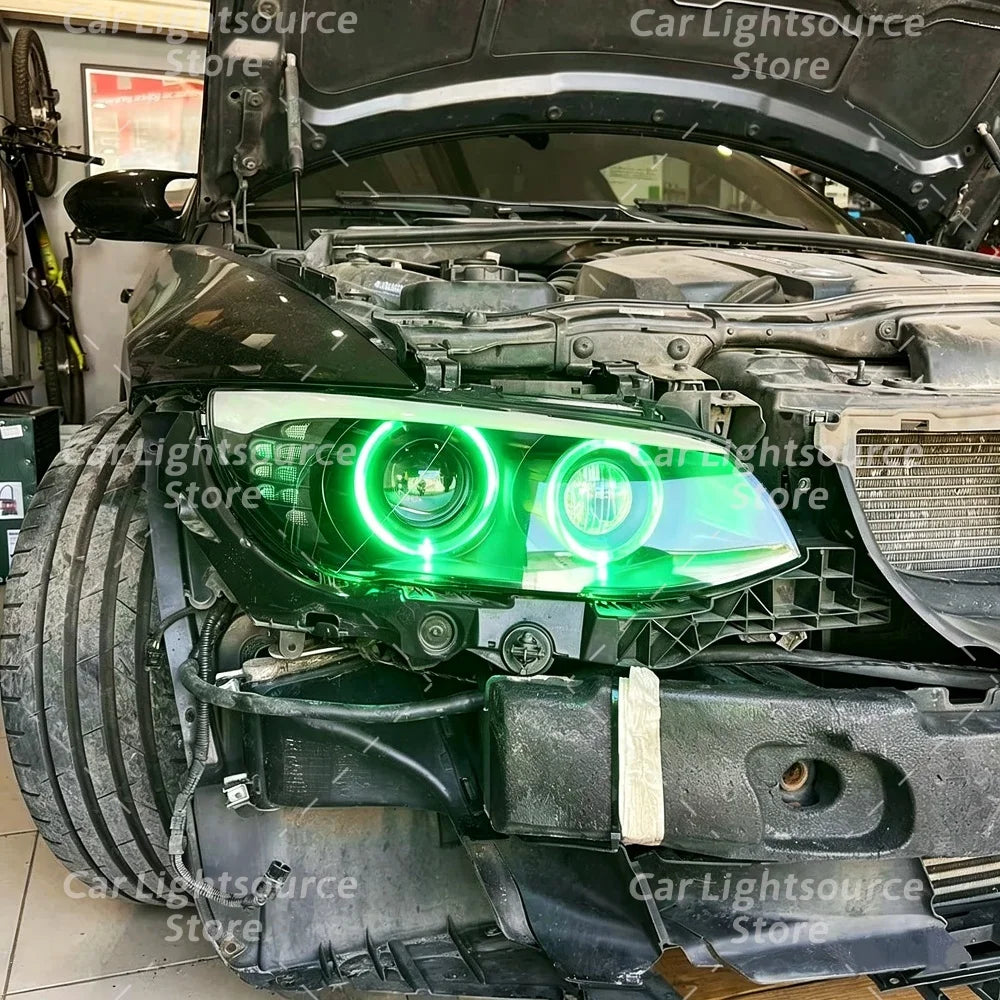 Xenon Headlight Daytime Running Light Module Yellow Blue Red DRL Chip Boards Angel Eyes for BMW E93 E92