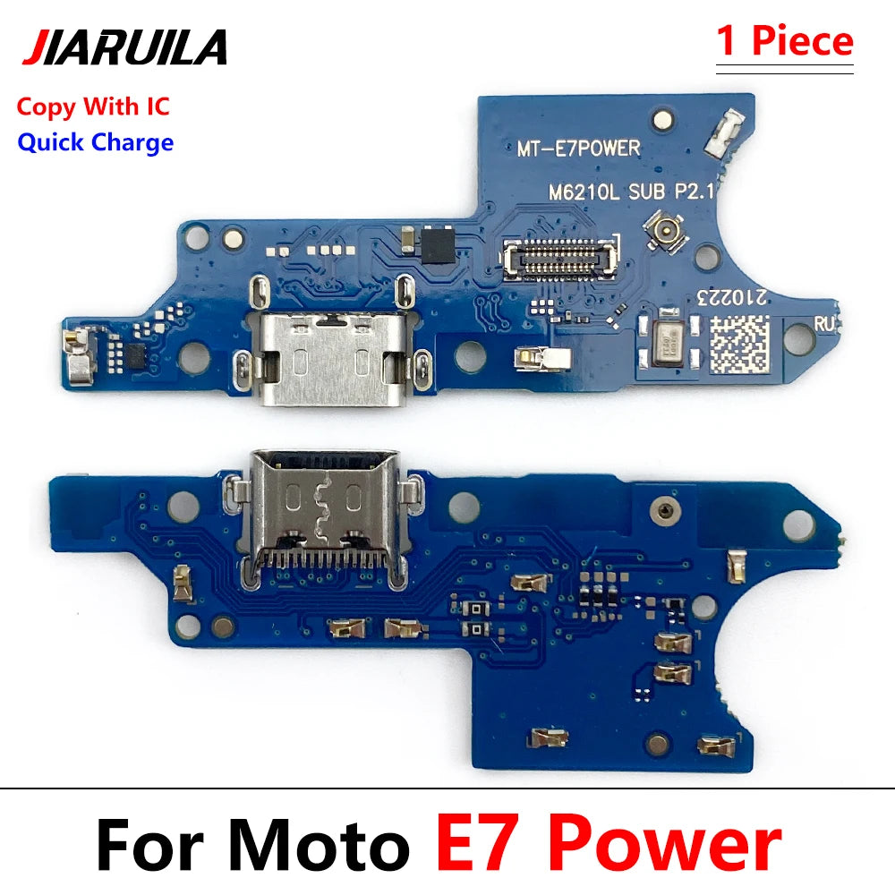 NEW USB Charger Charging Port Plug Socket Connector Micro Board Cable For Motorola Moto E6S E40 E30 E20 E6 Plus E7 E7i Power E6i