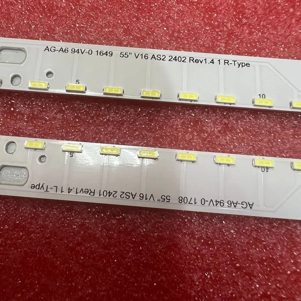 LED Backlight Strip for 2 PCS/set 84LED 605mm LED Backlight Strip for TV 55UH950V 6916L-2401A 6916L-2402A