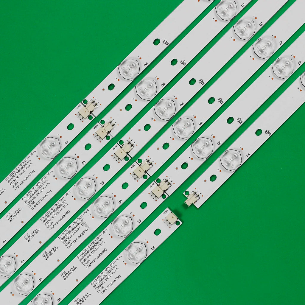 LED Backlight Strip for EVTLBM480P0601-K-5 EVTLBM480P0501-J-4 210BZ05DL43030J05L 3B7450001EA0 - Replacement