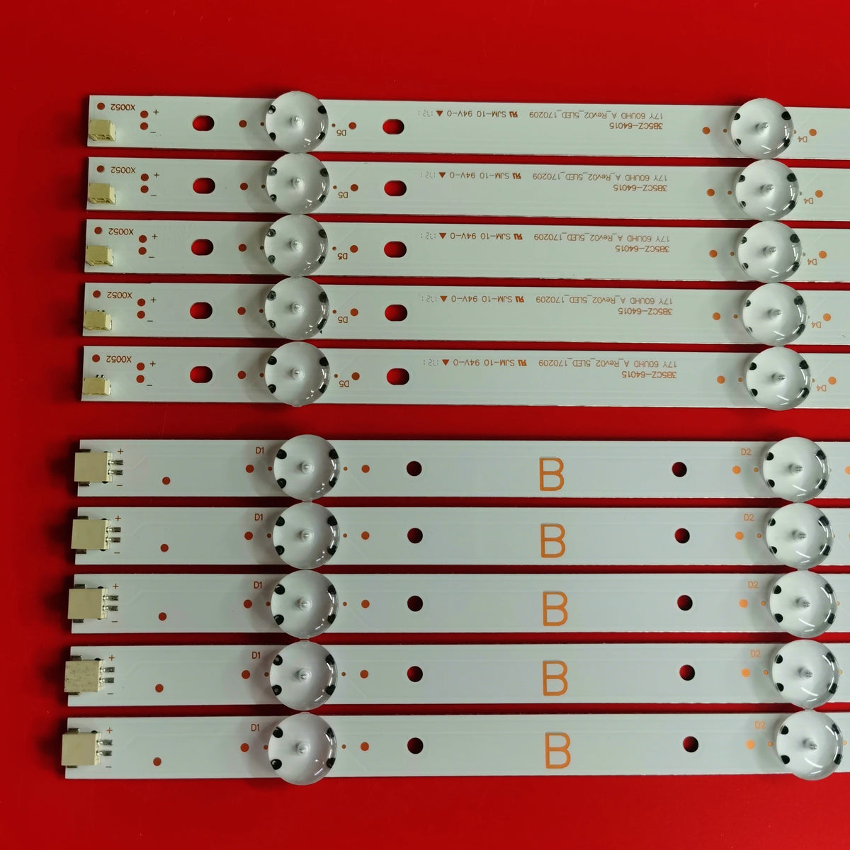 LED Backlight Strip for KD-60X690E KD60X690E KD-60X695E KD-60X6700E 17Y 60UHD A B rev02 5led 170209 170309
