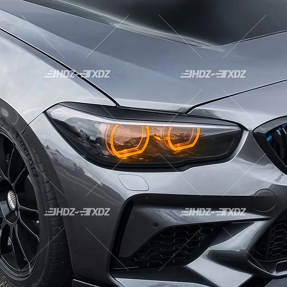 Angel Eyes DRL Boards 63117428425 For BMW 1 Series F20 F21 LCI 2016-2019 Blue Amber LED Headlight Daytime