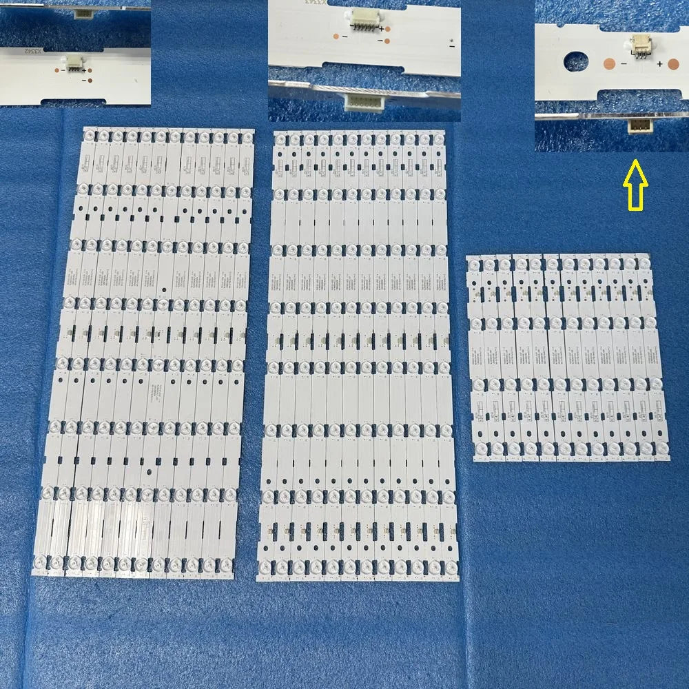 LED Backlight Strip for Sony XBR-75X900E KD-75X9000E T750QVF03.1 NLAW00454S NLAW00454L2 NLAW00454L1