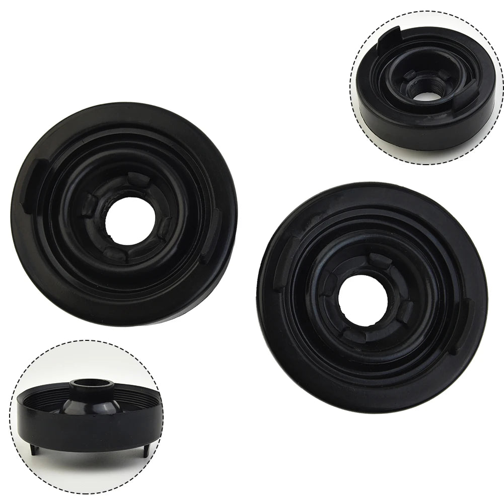 2 Pcs Universal Car Headlight Dust Cover Cap 80MM Soft Rubbe