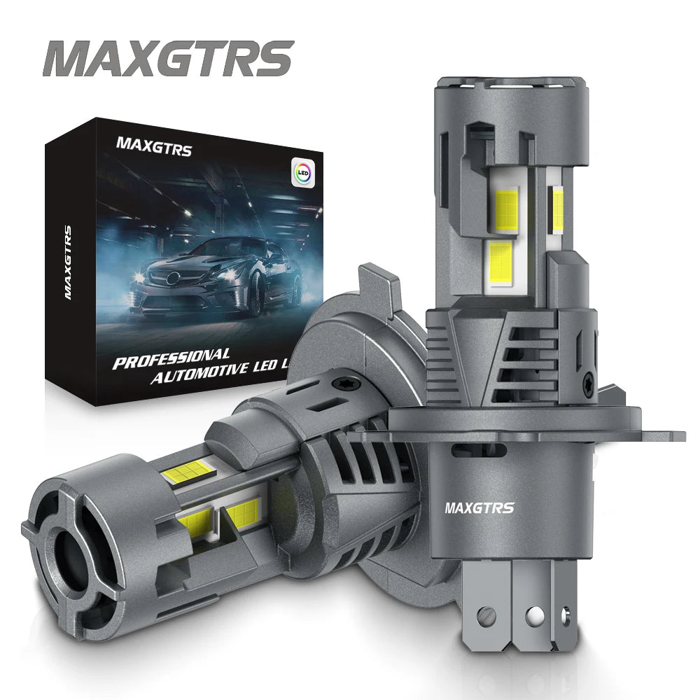 New MAXGTRS 30000LM H4 LED Lights Bulb 9003 HB2 LED Headligh