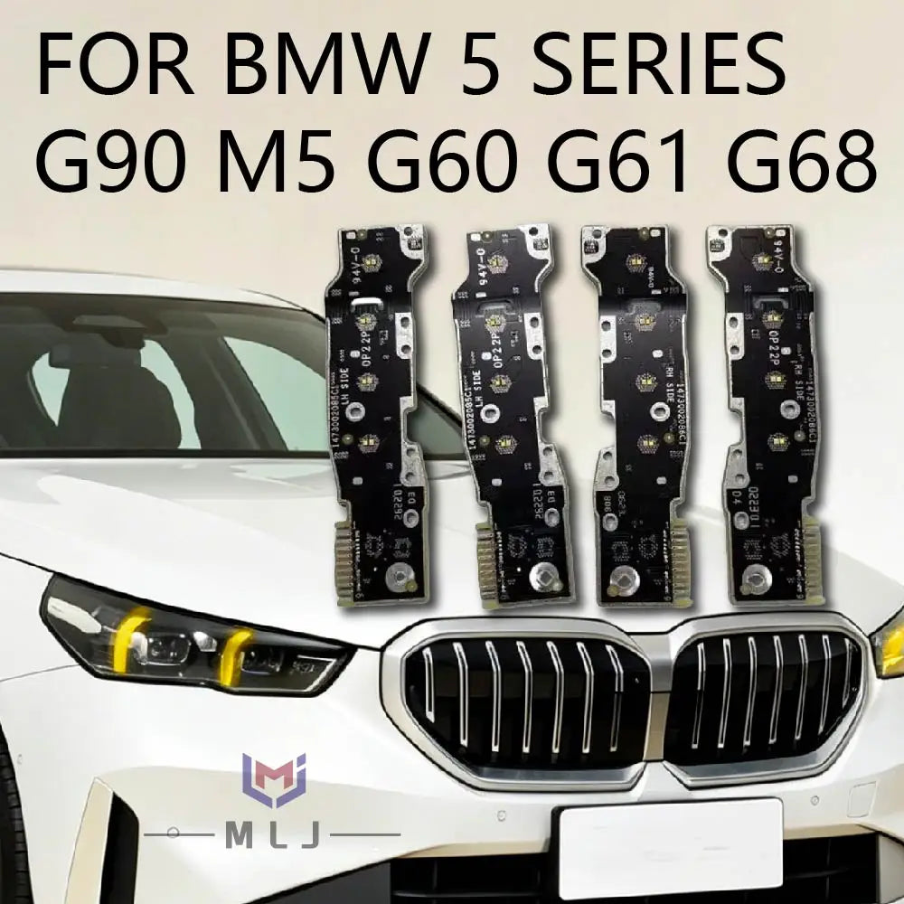 Angel Eye DRL LED Board Turn Signal Chip For BMW 5 Series G60 G61 G68 G90 2024+ Headlamp Spare Parts for BMW
