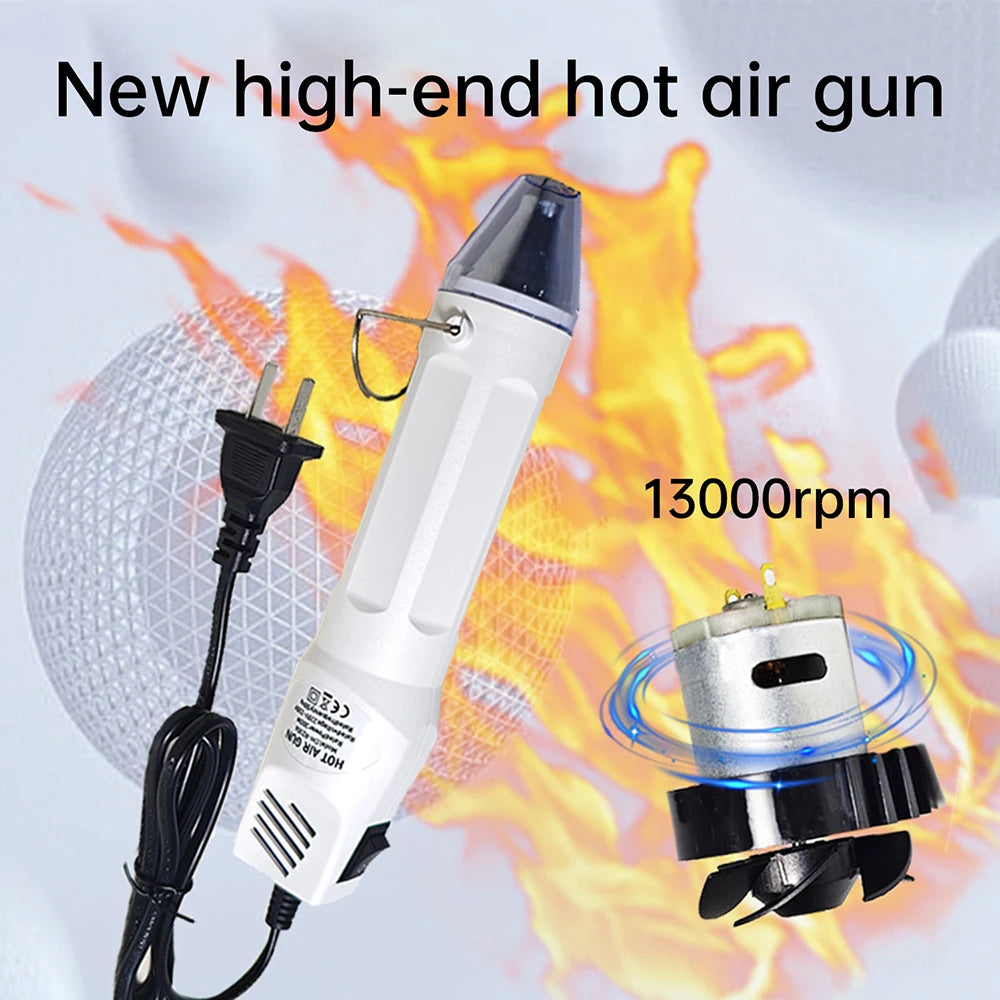 220V Hot Air Gun Electric Hot Dryer Mini Heat Gun 300W DIY W