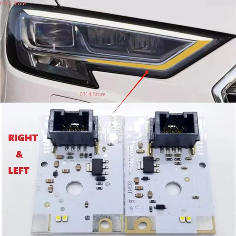 Angel Eye DRL Daytime Running Light Module Suitable For 2017-2019 Audi A3 S3 RS3 Matrix Headlight for Audi