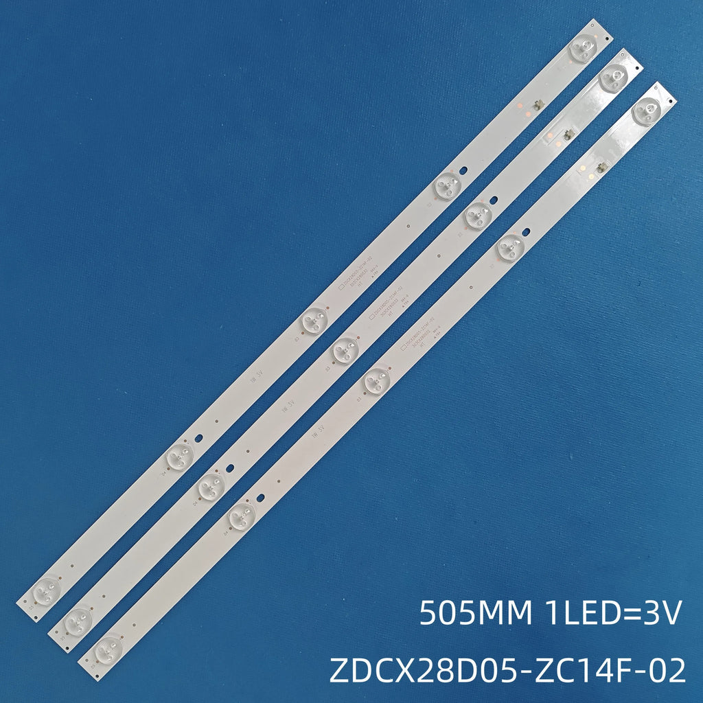 LED Backlight Strip for 28DM2000 28DM3500 LE-2822 VORTEX LEDV-28E33D 180.DT0-282200-0H CX280M02 303CX280032