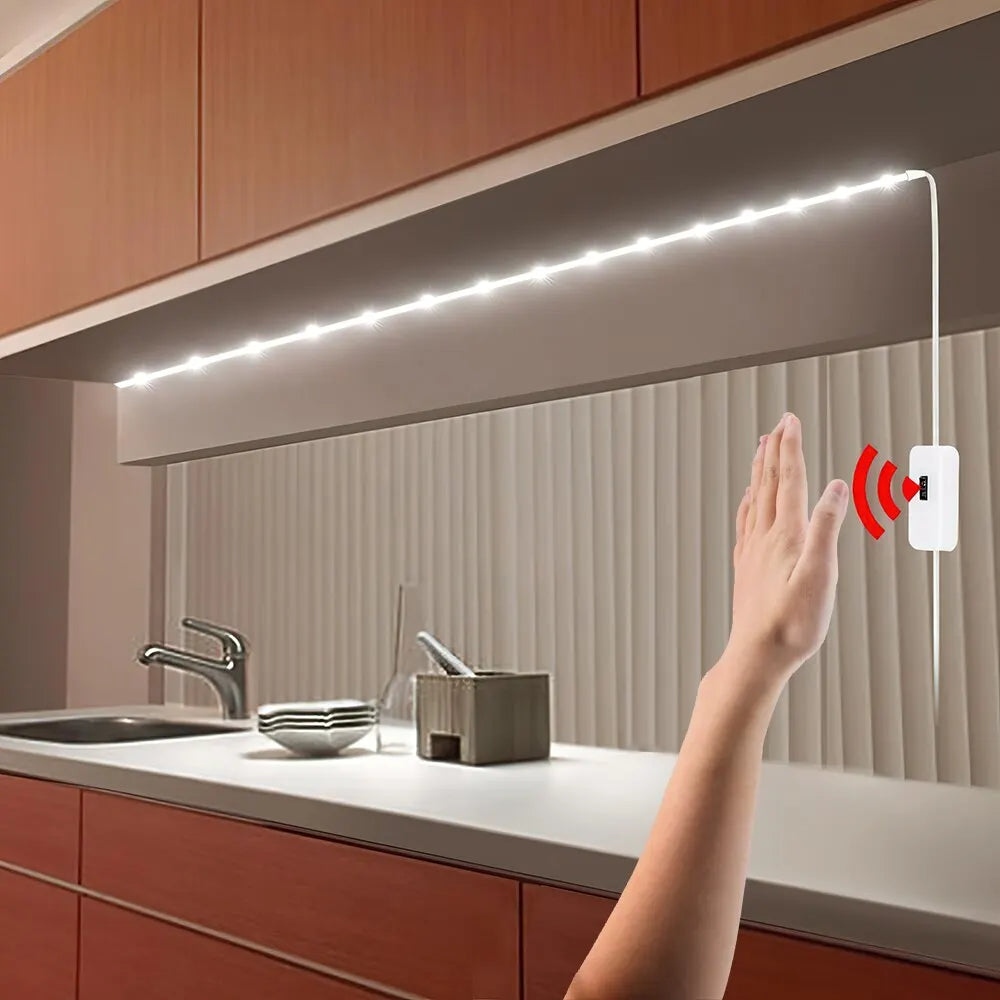 DC 5V USB Motion Backlight LED Light Strip Hand Sweep Waving