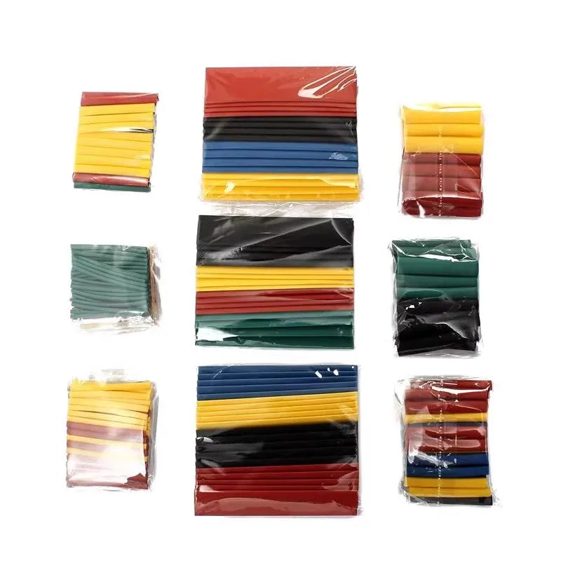 164/328pcs Heat Shrink Tubing Heat Shrink Wrap Sleeves Tubin