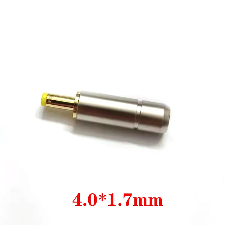 High Quality Copper Plated Gold 5.5X 2.5/5.5 X 2.1/4.0x1.7/3.5X1.3 DC Power Plug Jack Male Connector For Linear Power Output