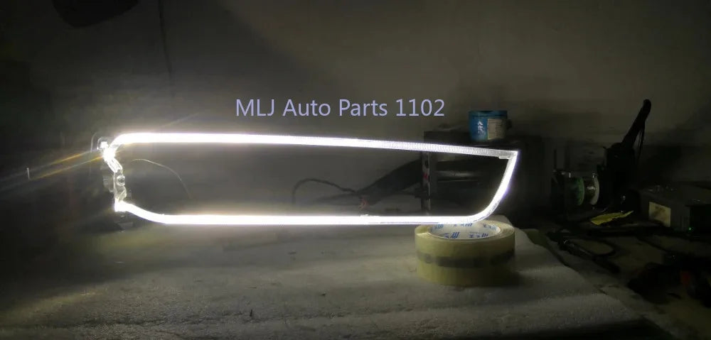 lamp LED light guide auto parts car daytime running lights DRL Angel Eyes for Audi Q3