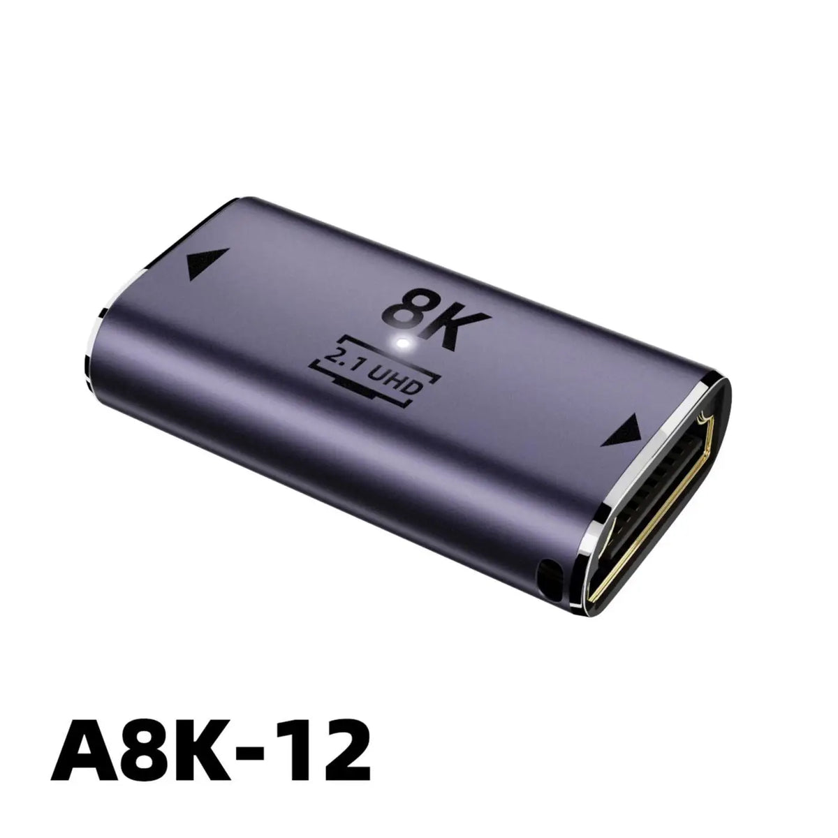 360 Degree Angled U-shaped L Converter Mini HDMI Male to HDMI-compatible 2.1V Female Extension 4K 5K 3D UHD 8K 60Hz Adapter