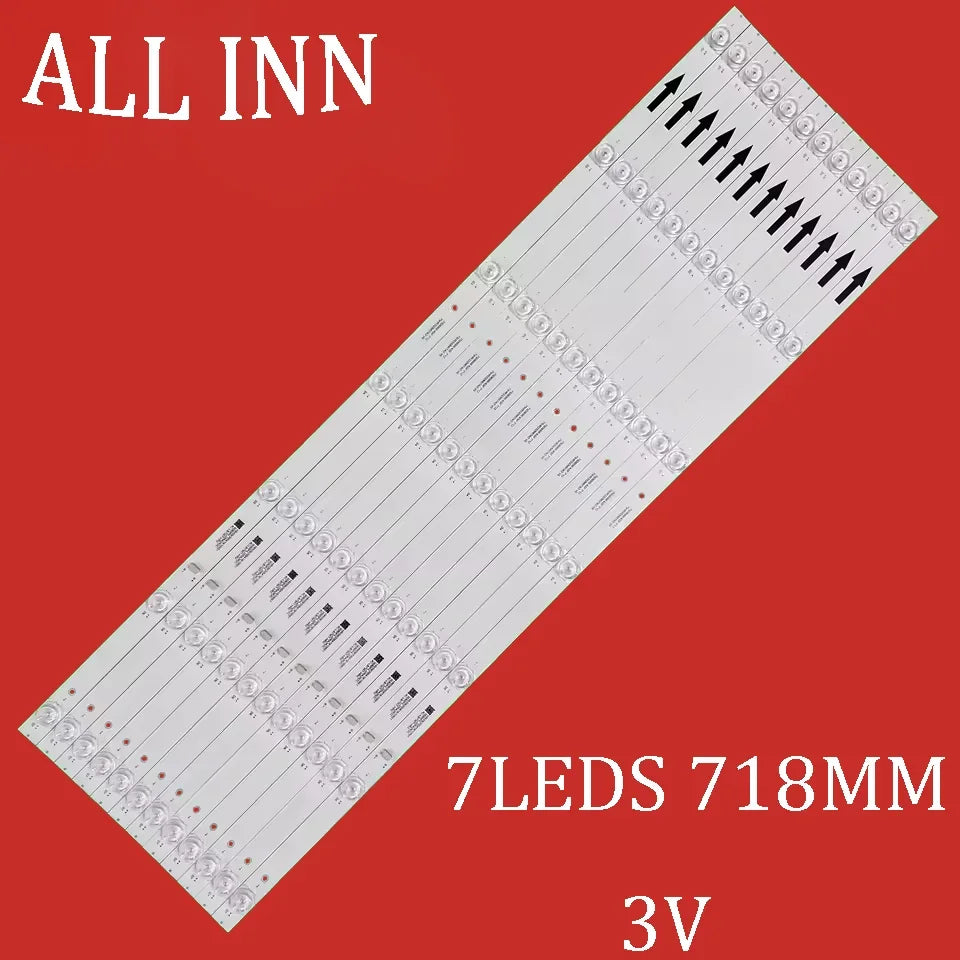LED Backlight Strip for 12PCS LED Backlight Strip 7lamps For L75M6-ES 75D8000 75HR332M07A0 V0 4C-LB750T-HR2