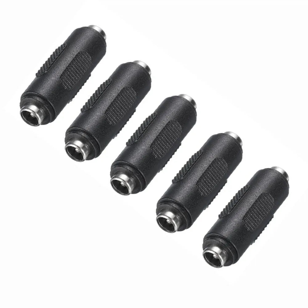 5.5x2.1mm DC Male Female Power Connector 12V/24V Adapter Jack Socket Plug Barrel for CCTV Security Camera LED Strip Adaptor