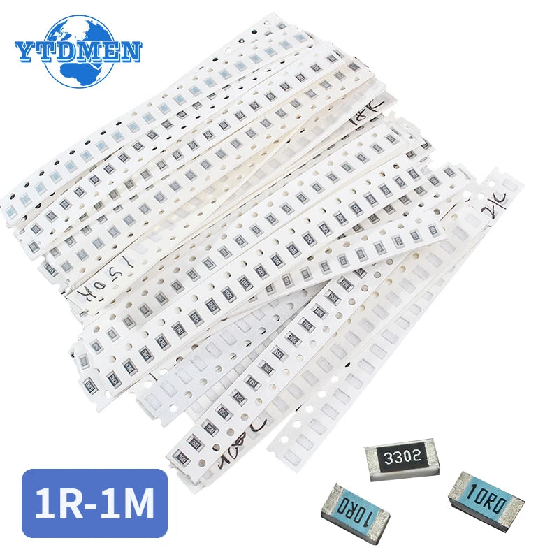 660PCS 0805 1206 1% SMD Resistor Assorted Kit 33 Values Each
