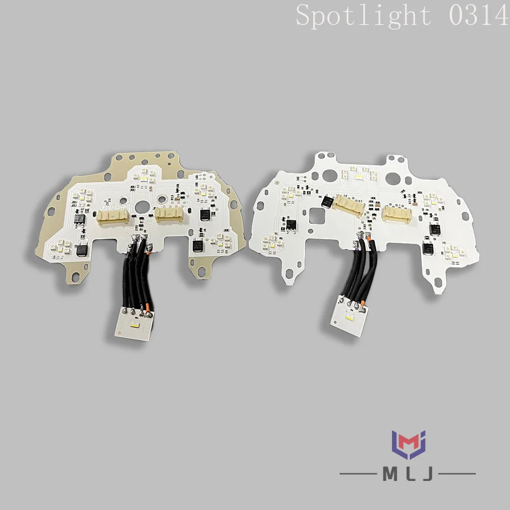 Headlight Lens Angel Eye Module High and Low Beam Light Source Chip DRL Board for BMW F02 F01