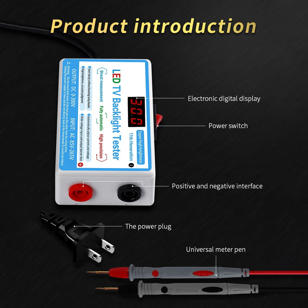 LED Lamp TV Backlight Tester Multipurpose LED Strips Beads T