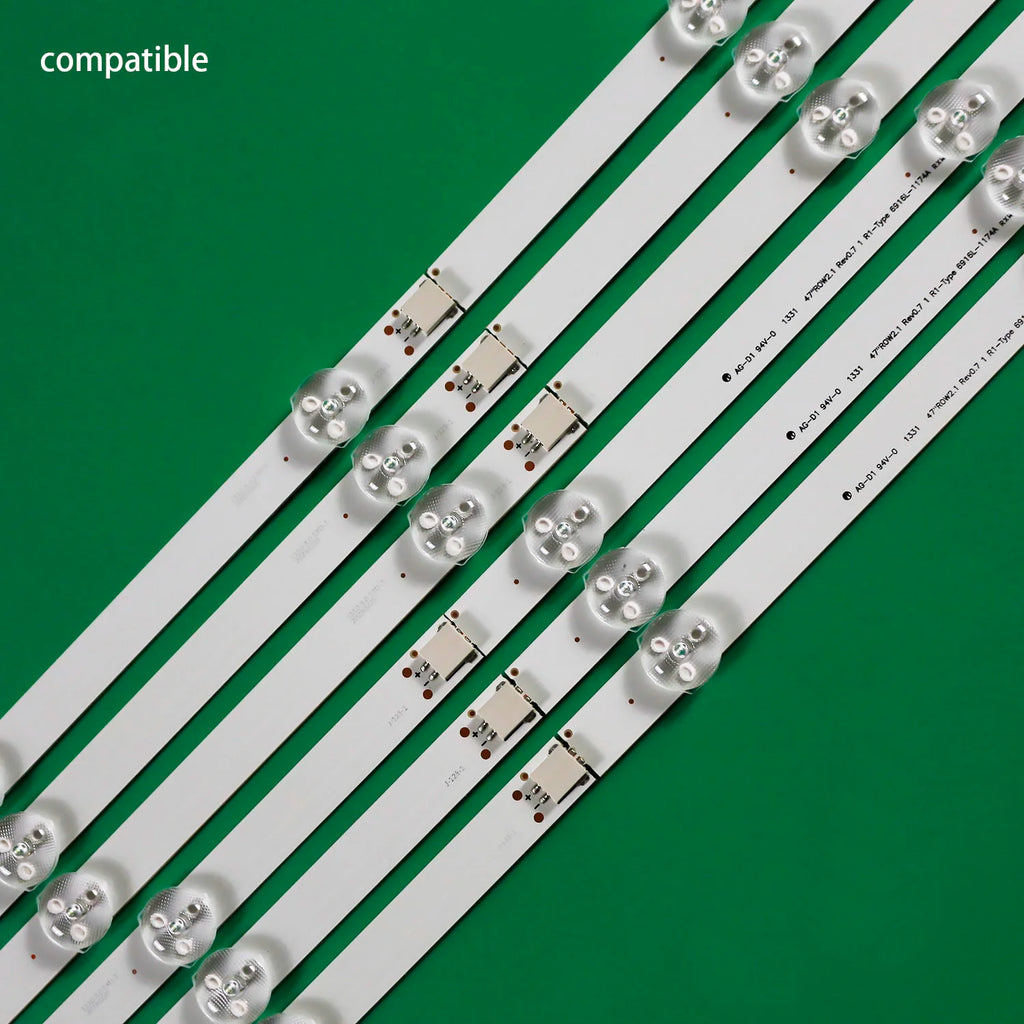 LED Backlight Strip for 60pcs LED Backlight strip For 47LA613V-ZF 47LA613V-ZG 47LA6150- ZB 47LA6154-ZB