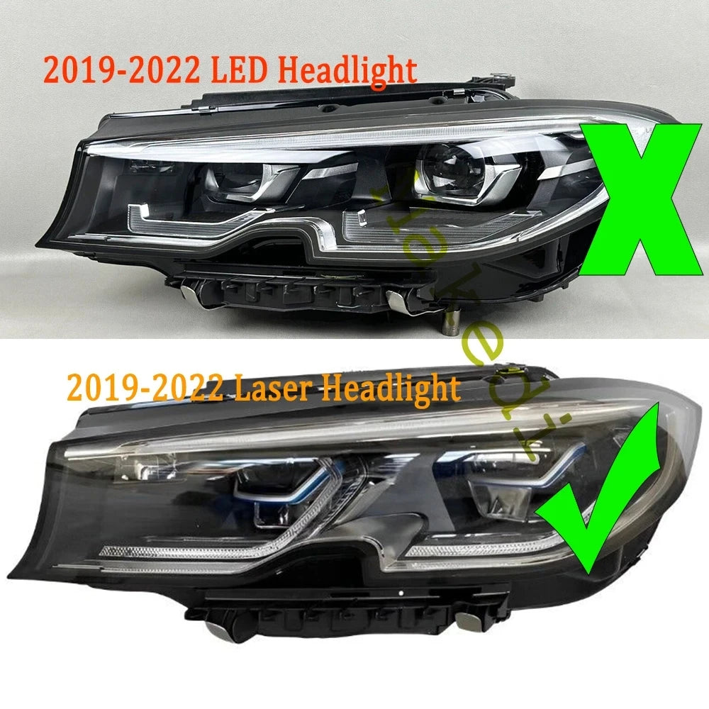 Headlight Yellow Lemon Angel Eyes DRL Boards For 2019 2020 BMW G21 320i 330i M340I Amber Daytime Light for