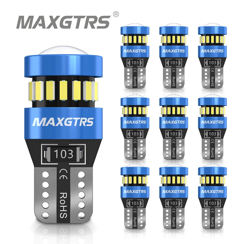 10x NEW T10 LED Canbus W5W 194 168 Auto Lamp for Car Parking