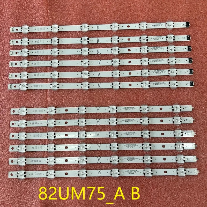 LED Backlight Strip for TV 82UM7600PLB 82UM7600 82UM8070PUA 82UN8570PUC 82UM7500PTA Trident 82UM75_A B