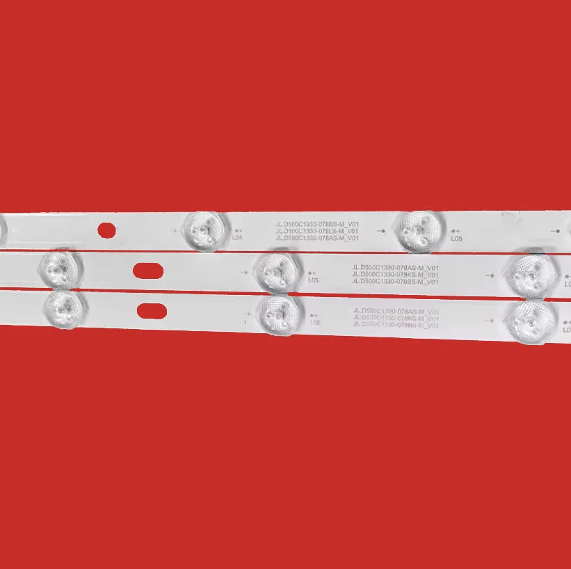 LED Backlight Strip for 3pcs 50HK5600 50HAK6150U 50-FUA-7000 ULW50TS643 TVU50W652ST VES500QNDH-2D-N42 N41