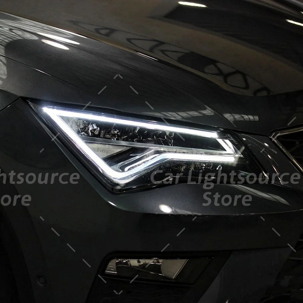 DRL LED Boards Angel Eye Lightsource For SEAT Ateca Cupra 2016-2019 Headlight Daytime Runing Light Chip