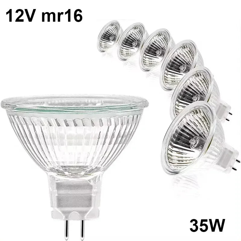 MR16 12V 35W Watt Base Light Bulb Lamp Halogen Projector Soc