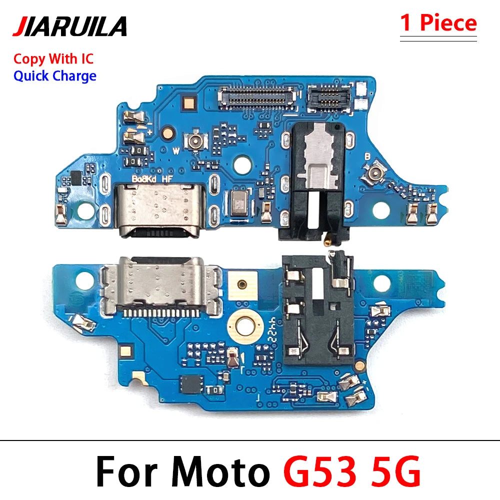 NEW USB Charging Port Socket Board Flex Connector Part For Moto G42 E32 E13 G200 G22 G13 G23 G32 G52 G53 G72 G73 G71S G82 5G G71