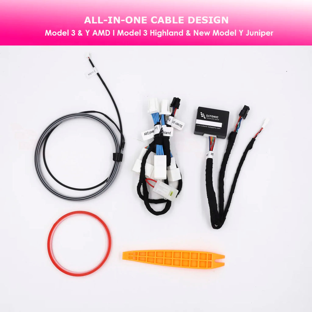 SATONIC V3.0 Blind Spot Alarm System with Ambient LED Light 